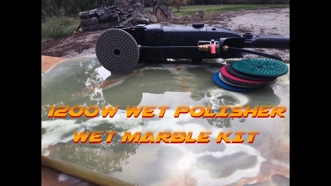 1200W Wet Polisher - Marble Polishing
