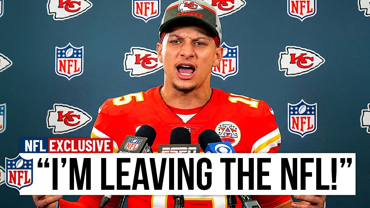 Patrick Mahomes OFFICIALLY Announces He's Leaving The NFL After Contract Dispute