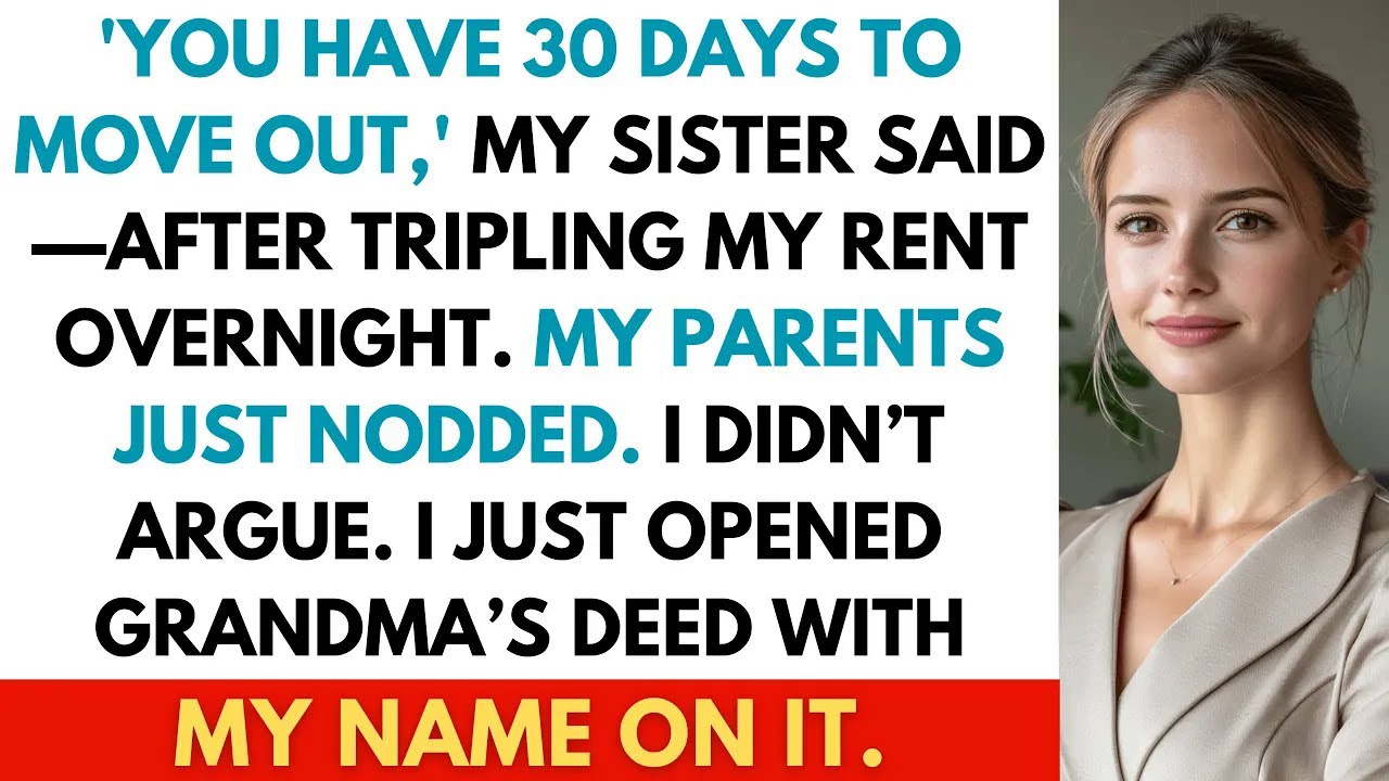 My Sister Raised My Rent from $2,350 to $7,100—Then Smirked as Our Parents Called It “Fair”