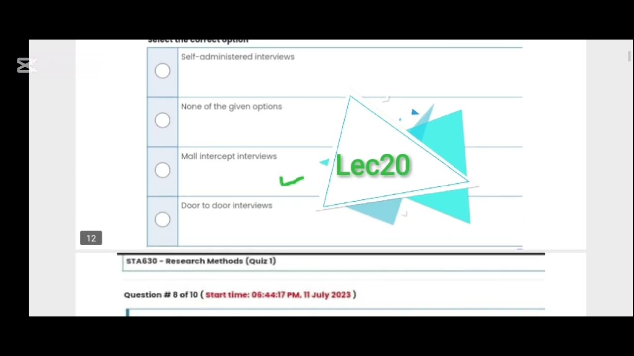 STA630 Final Term Quiz Solved | VU Past Paper Preparation | Most Important MCQs 2025 @VUStudyplan 