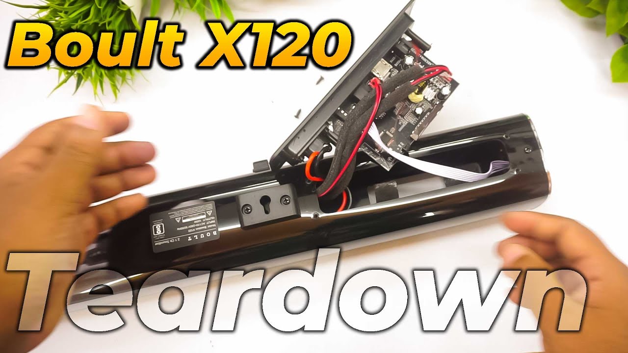 GoBoult X120 120W Speaker Teardown 🔥 Full Internal Breakdown!