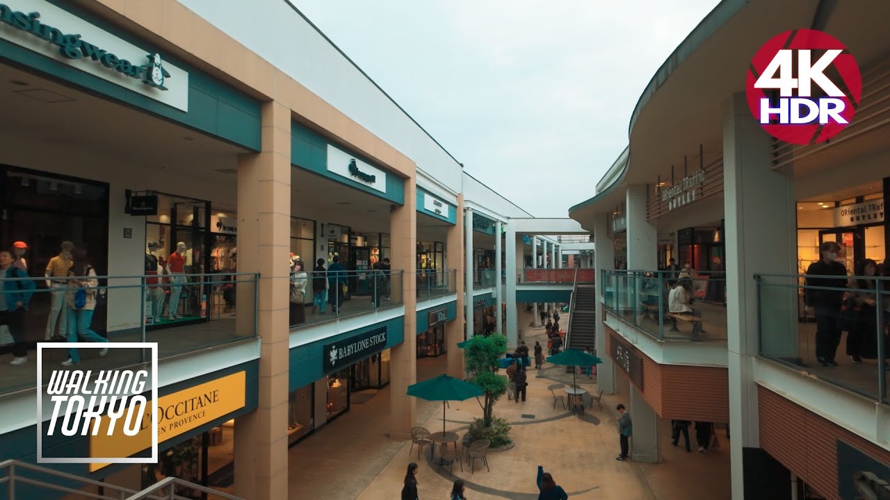 Walking Tokyo【東京散歩】三井アウトレットパーク入間 | Mitsui Outlet Park Iruma - 4K 60fps HDR Japan - DJI Osmo Pocket 3