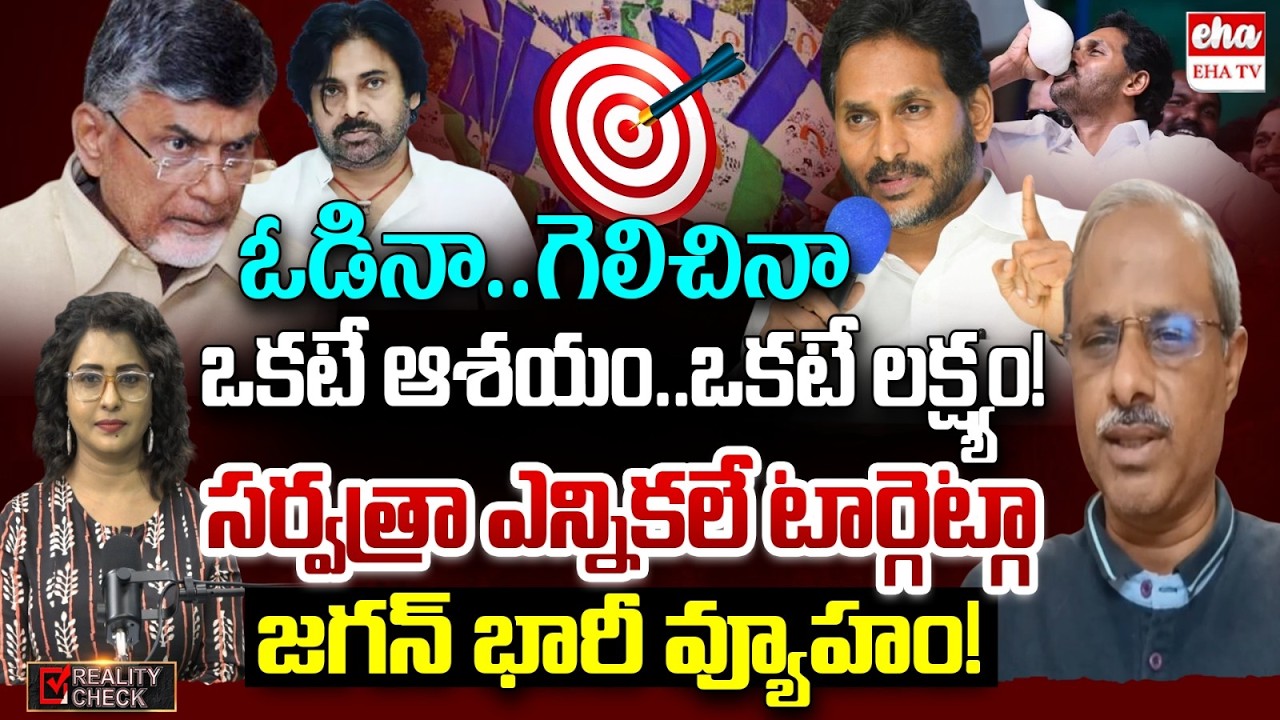 Analyst Purushotham Reddy About 16-Years Journey Of YCP | Jagan Strategy on 2029 Elections! |EHA TV