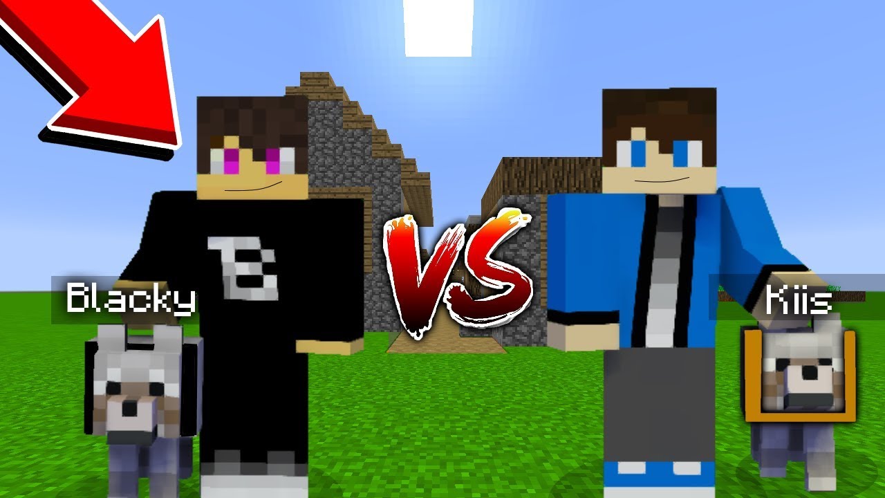 BLACK VS DANI A MINECRAFTBAN!