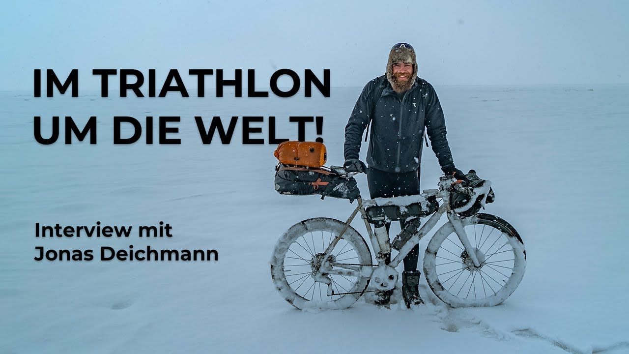 Als erster Mensch im Triathlon um die Welt: Jonas Deichmann