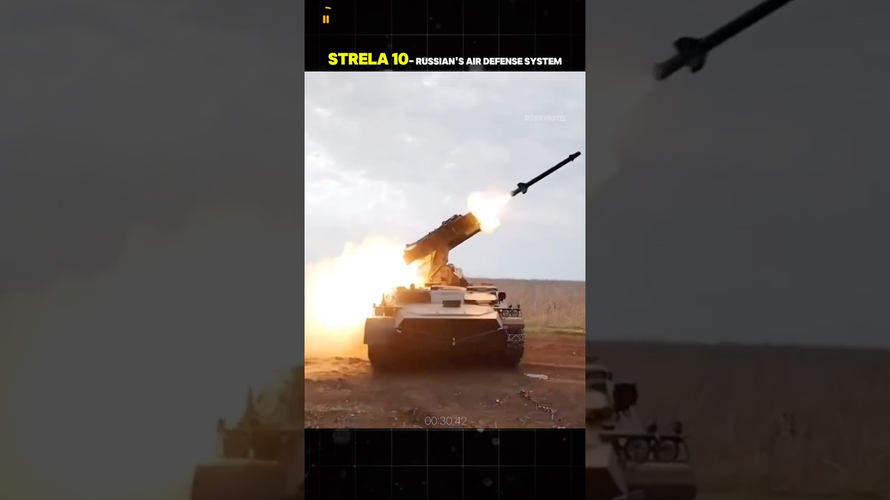Strela-10 the Soviet's short range air defense system #army #military #marines #airforce #warzone
