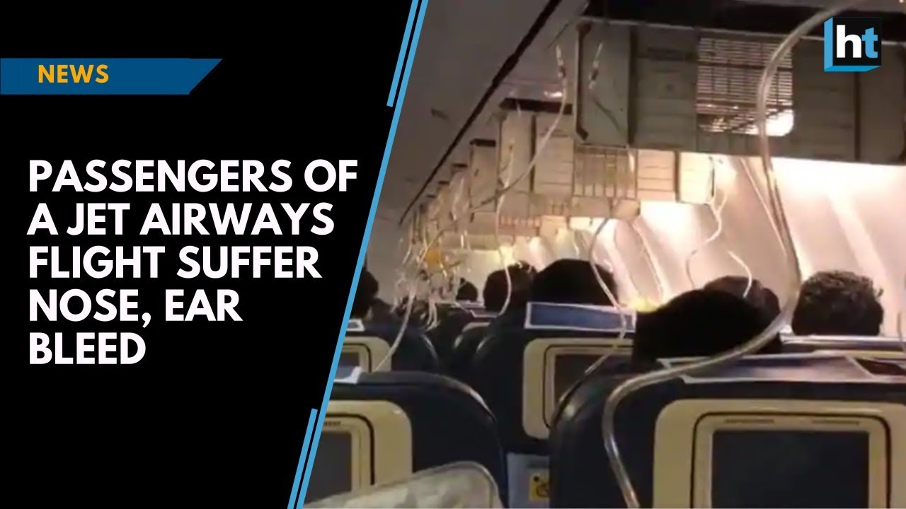 Passengers of a Jet Airways flight suffer nose, ear bleed as crew forgets to maintain cabin pressure