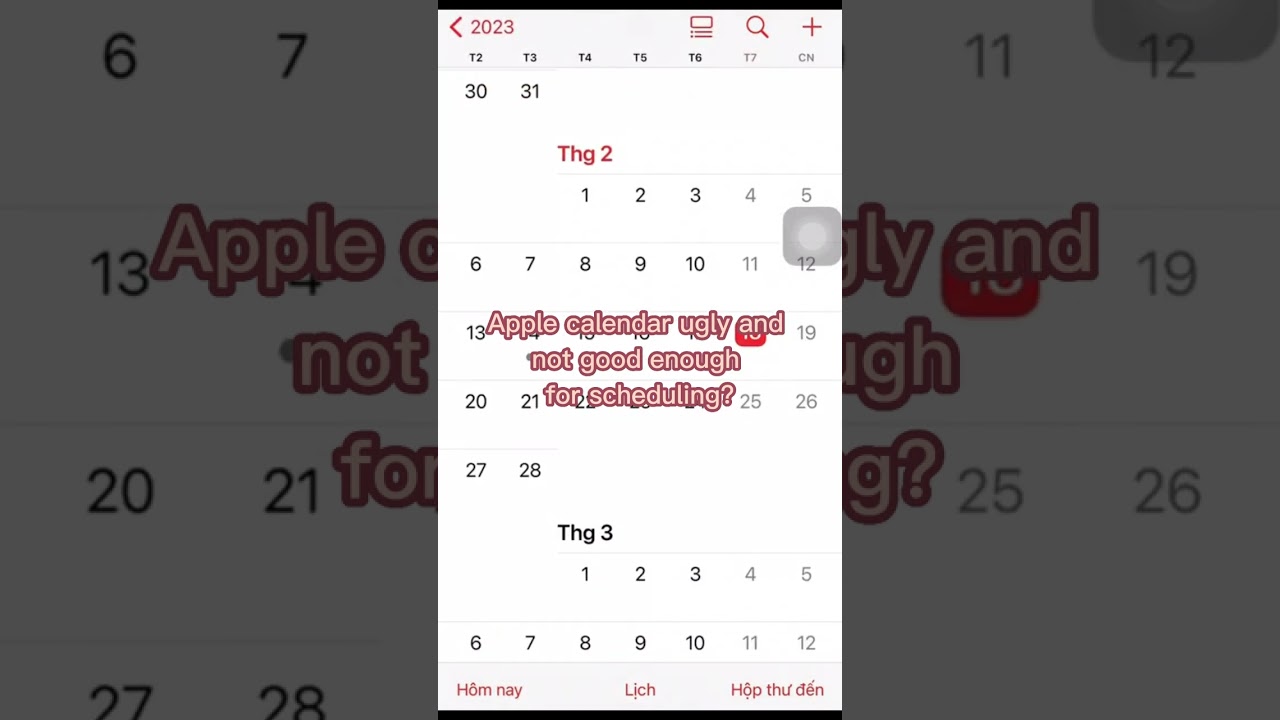 Apple Calendar and Cute Calendar App | Planner & Productive App