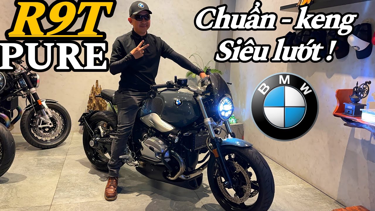 BMW R9T PURE - chuẩn keng lướt 4800KM giá chỉ 308tr siêu dễ trải nghiệm mời anh em tham khảo 😍🏍️