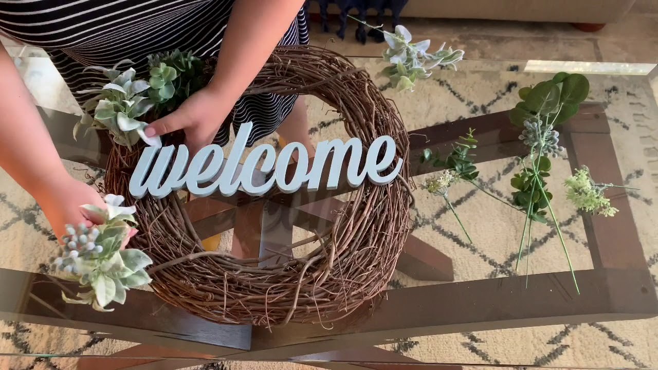 DIY Front Door Wreath