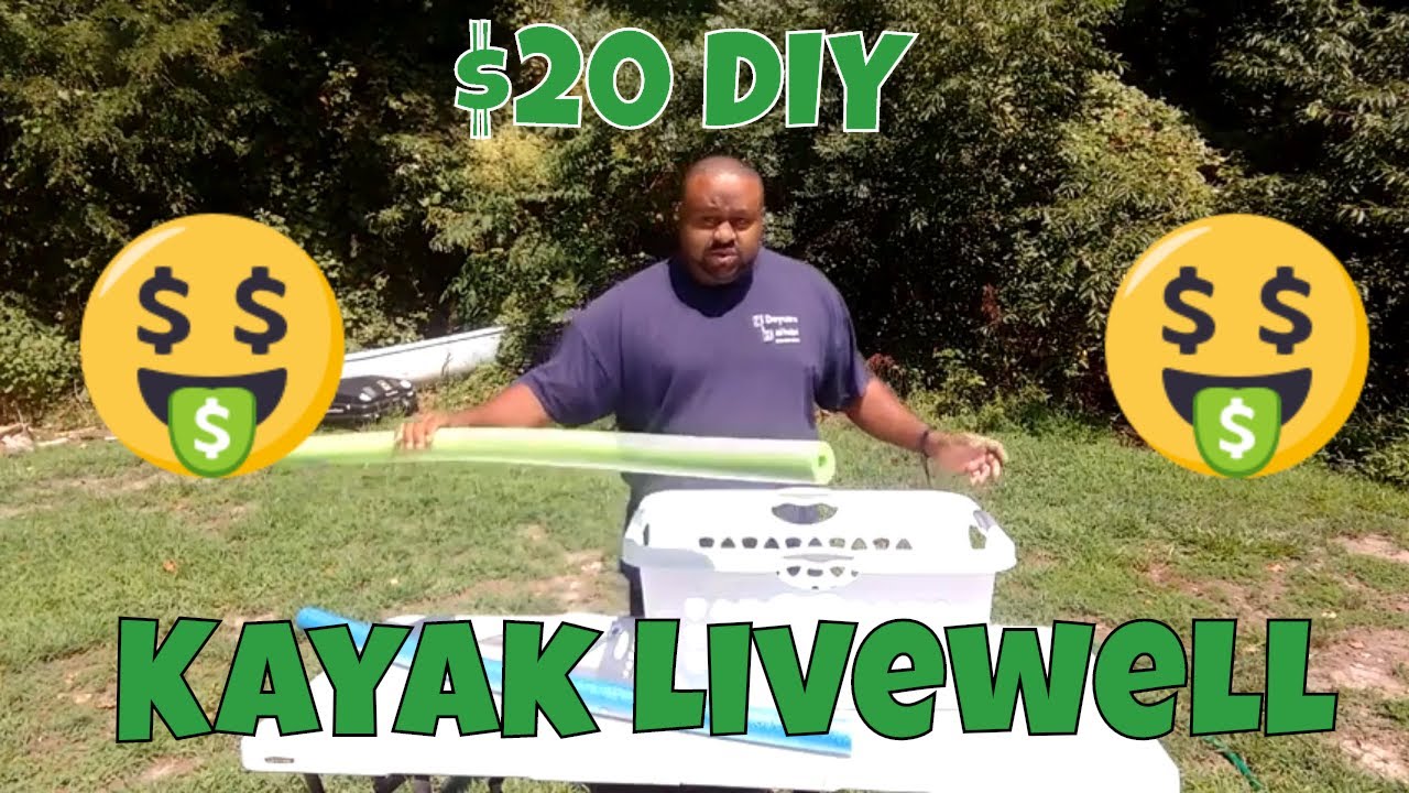 DIY Homemade Kayak Livewell... For Under $20