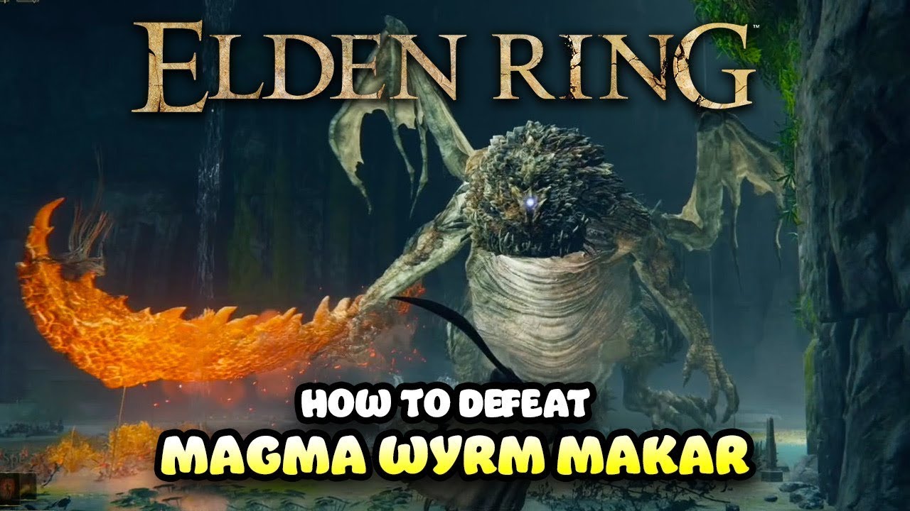 ELDEN RING Ruin Strewn precipice overlook - Magma Wyrm Makar Boss fight Walkthrough
