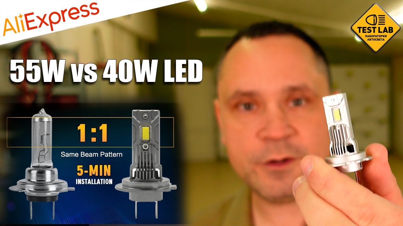 Компактные LED лампы становятся все ярче! Тест 40W LED ламп M3P с Aliexpress