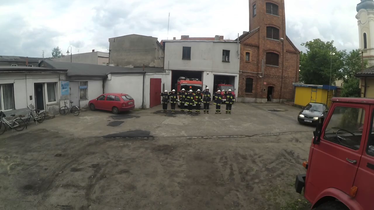 Oddanie hołdu tragicznie poległym strażakom podczas akcji gaśniczej w Białymstoku - OSP Kępno