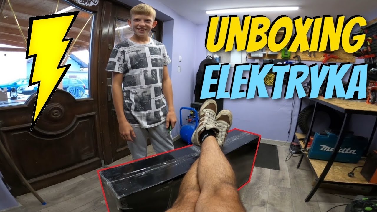 Unboxing z Młodym - Młody chodzi do pracy i już coś zepsuł / Hulajnoga elektryczna RUPTOR R6 V3 TEST