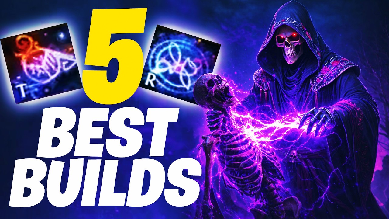 TOP 5 BEST STARTER BUILDS IN POE 3.28 MIRAGE! Path of Exile Builds (POE BUILDS)