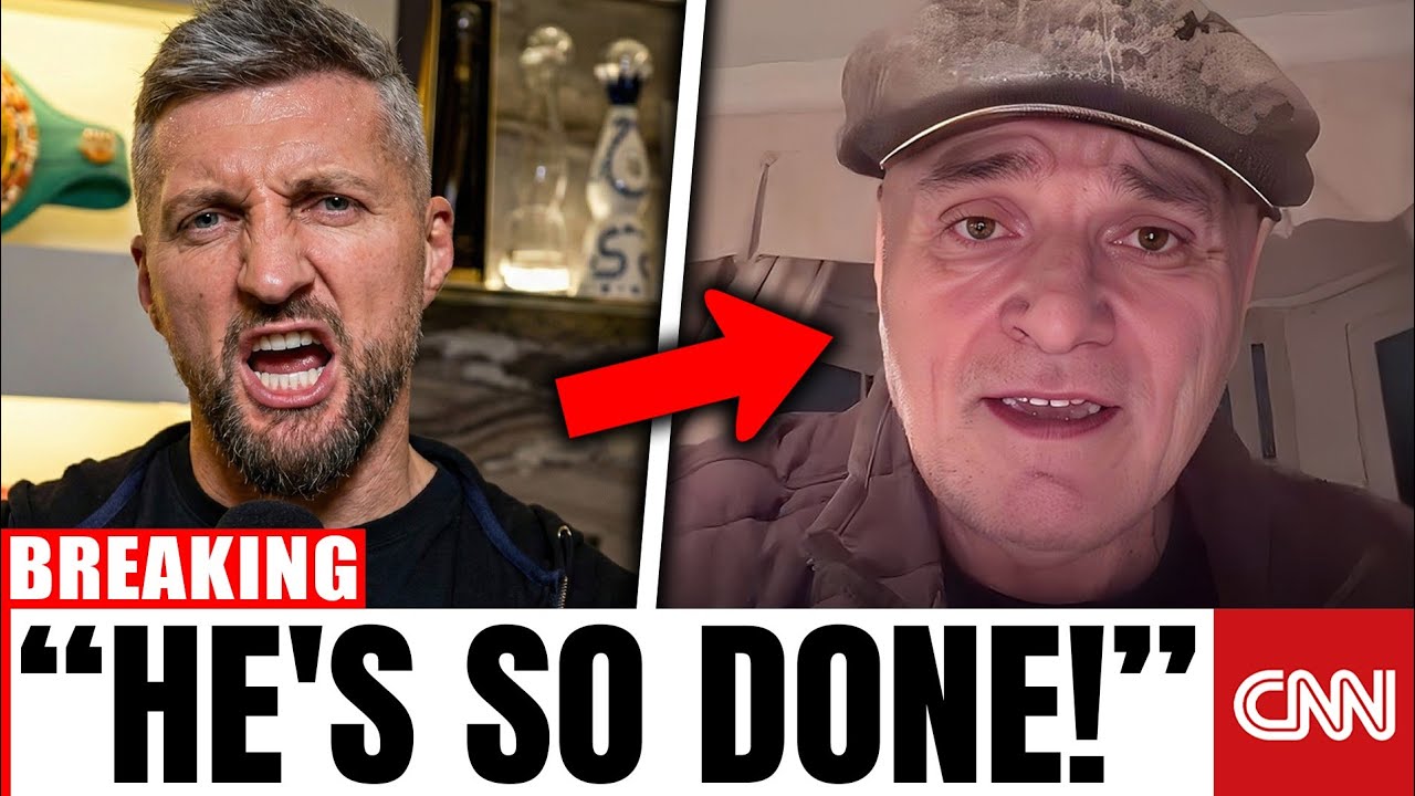 “I’M Gonna K*ll Him!” — Carl Froch Blasts John Fury’s Fight Offer After Heated Confrontation!