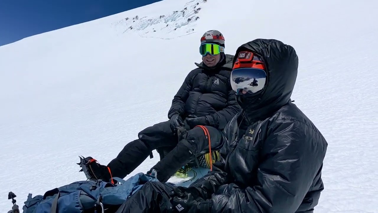 Rainier Summit via Kautz Route from Camp Hazzard, June 28, 2022
