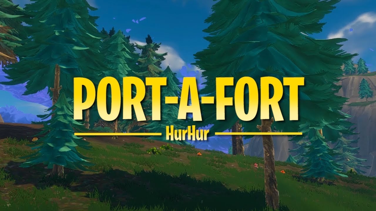 ♪ PORT-A-FORT (Fortnite Biisi) - HurHur