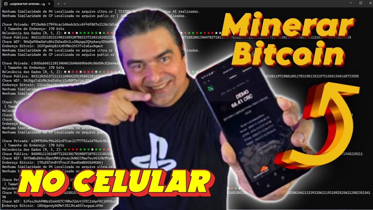 ⛏️👉 Aprenda Minerar Bitcoin com o seu Celular de forma f&aacute;cil, r&aacute;pida e 100% gratuita?