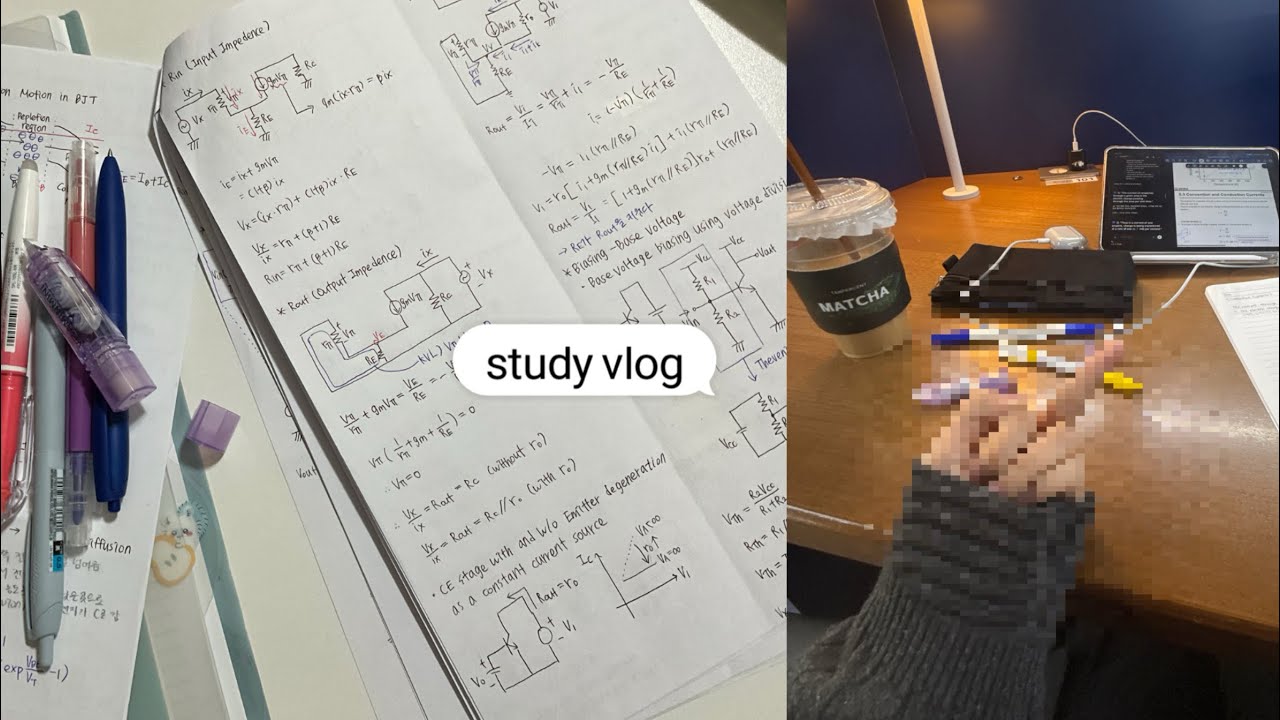 시험공부 하다가 화가 머리끝까지 남(화:164)💃 | exam vlog