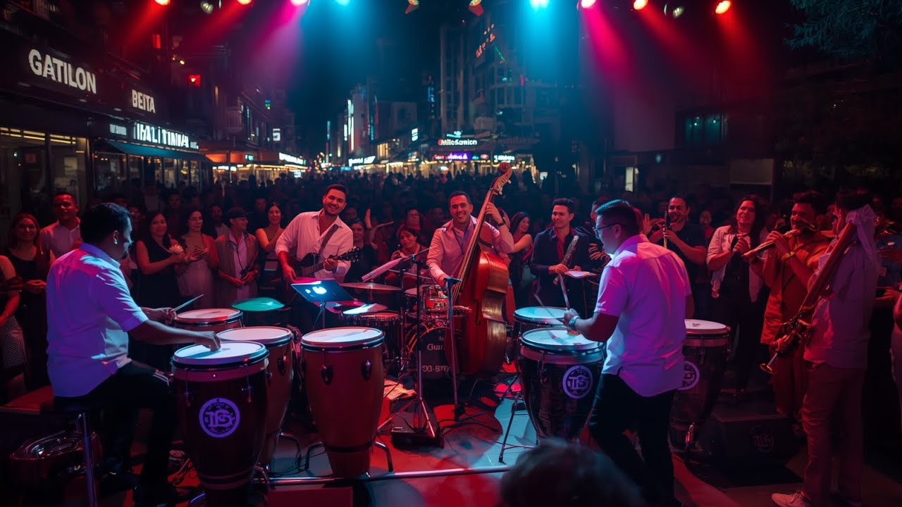 Cuban Timba Salsa Instrumental 💥 | Funky Bass, Piano Montuno & Brass Power