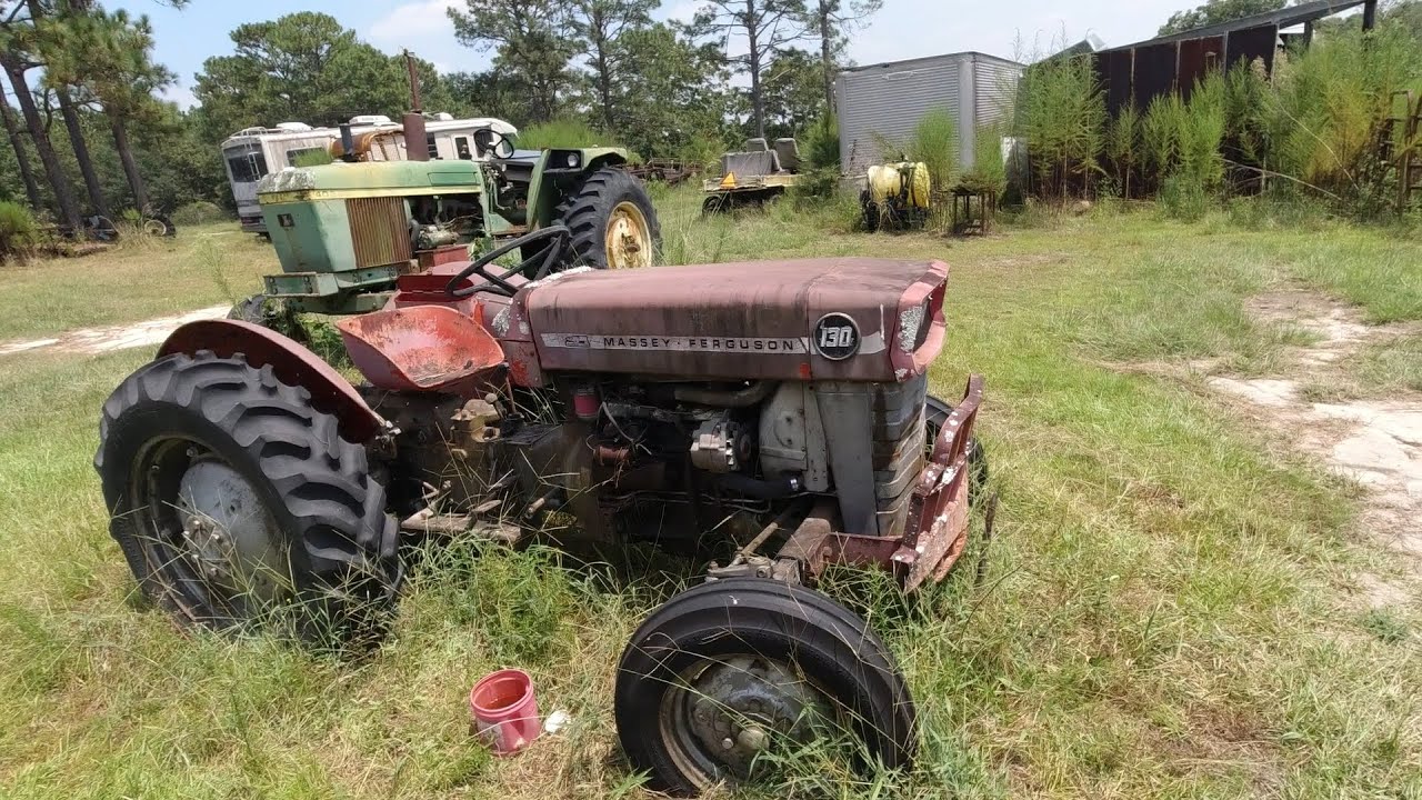 WILL IT START!? MASSEY FERGUSON 130. How many tries before you cry “UNCLE