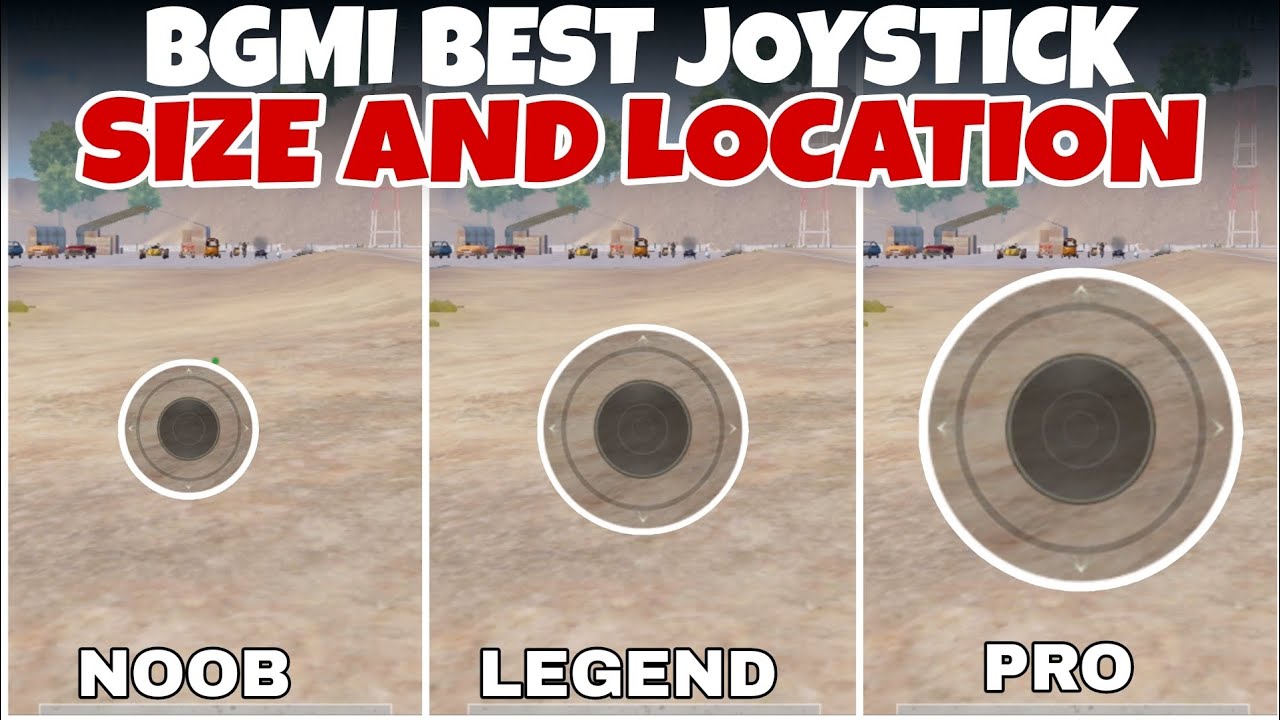 BGMI best joystick size and placement | Perfect joystick size in bgmi | Phantom UK