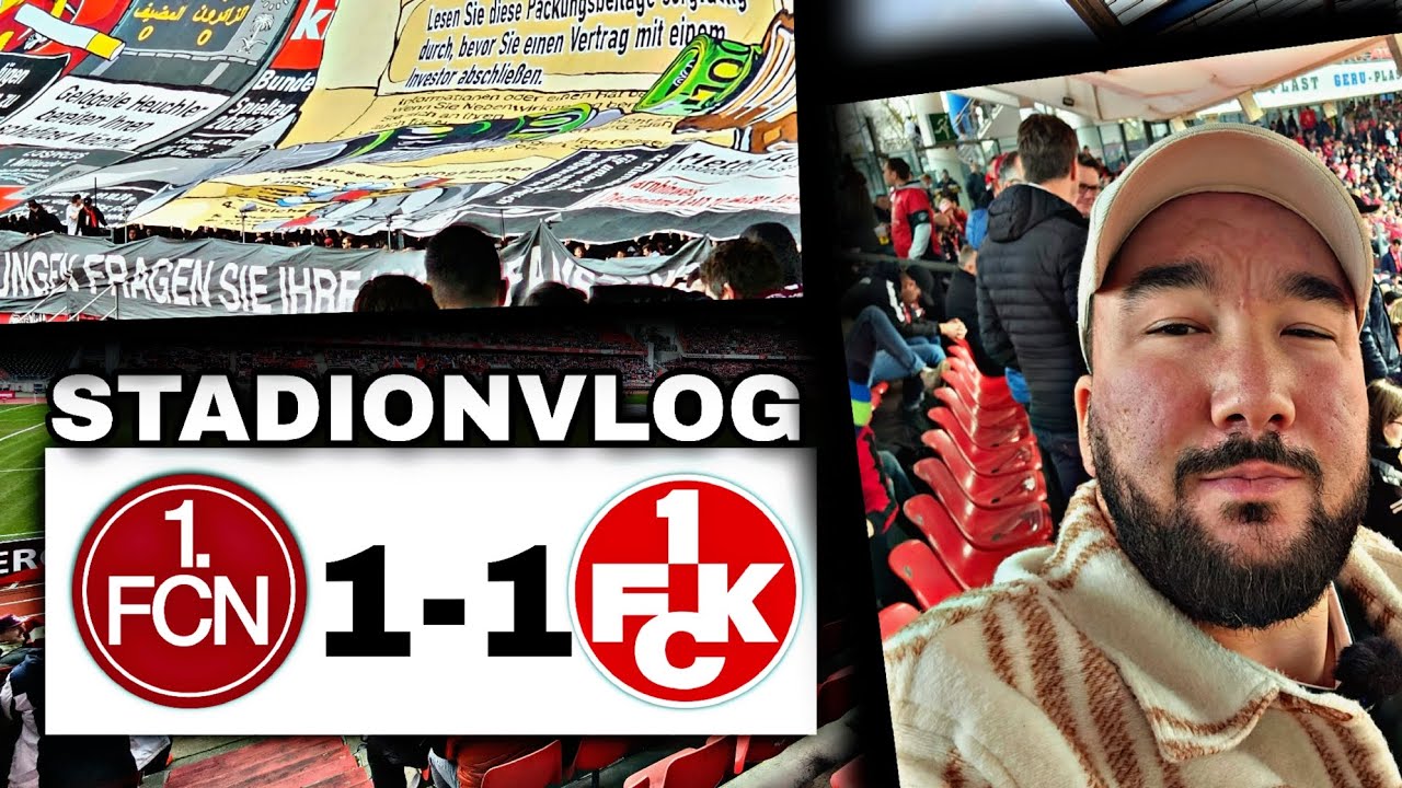 FAN PROTESTE NEXT LEVEL 😱 CAN UZUN TRIFFT 🔥 1. FC Nürnberg vs 1. FC Kaiserslautern | Stadionvlog 🏟