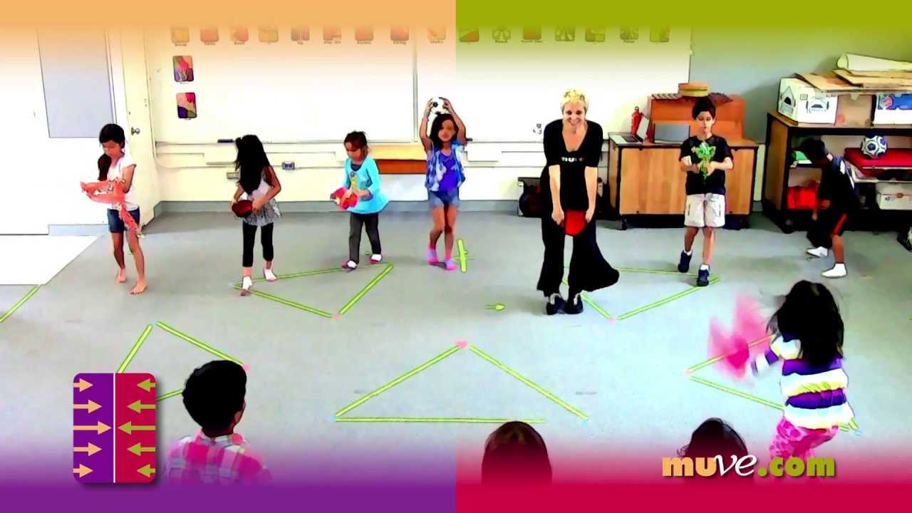 Dance activity games for groups - MUVE - the physical exercise kids like