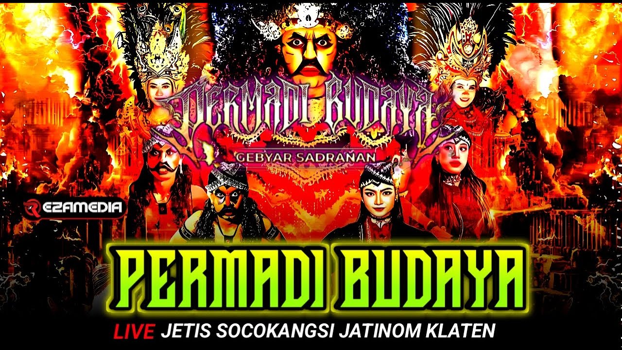 🔴LIVE🔥PERMADI BUDAYA Kesenian GEBYAR SADRANAN #Streaming Kesenian @ Jetis Socokangsi Jatinom Klaten