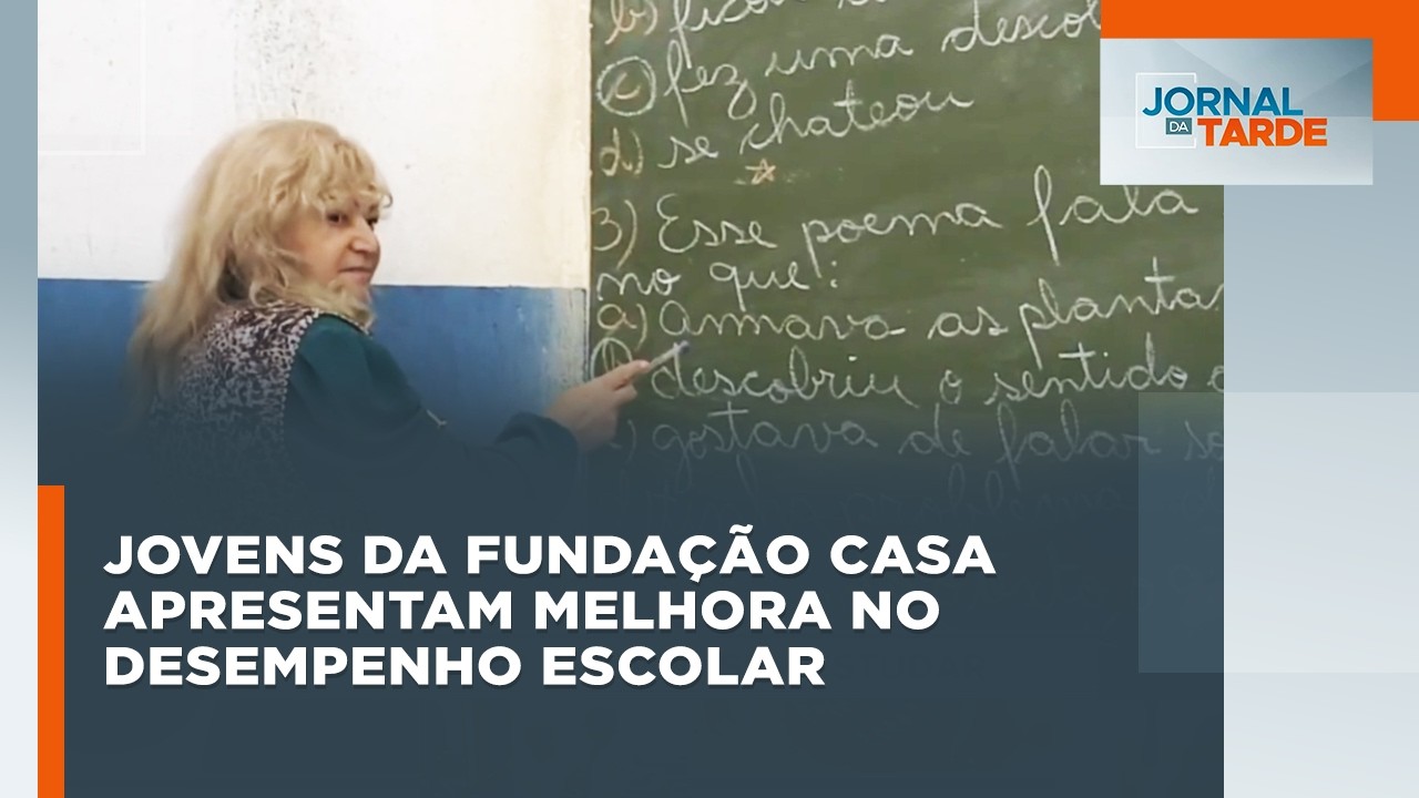 Jovens da Fundação Casa apresentam melhora no desempenho escolar