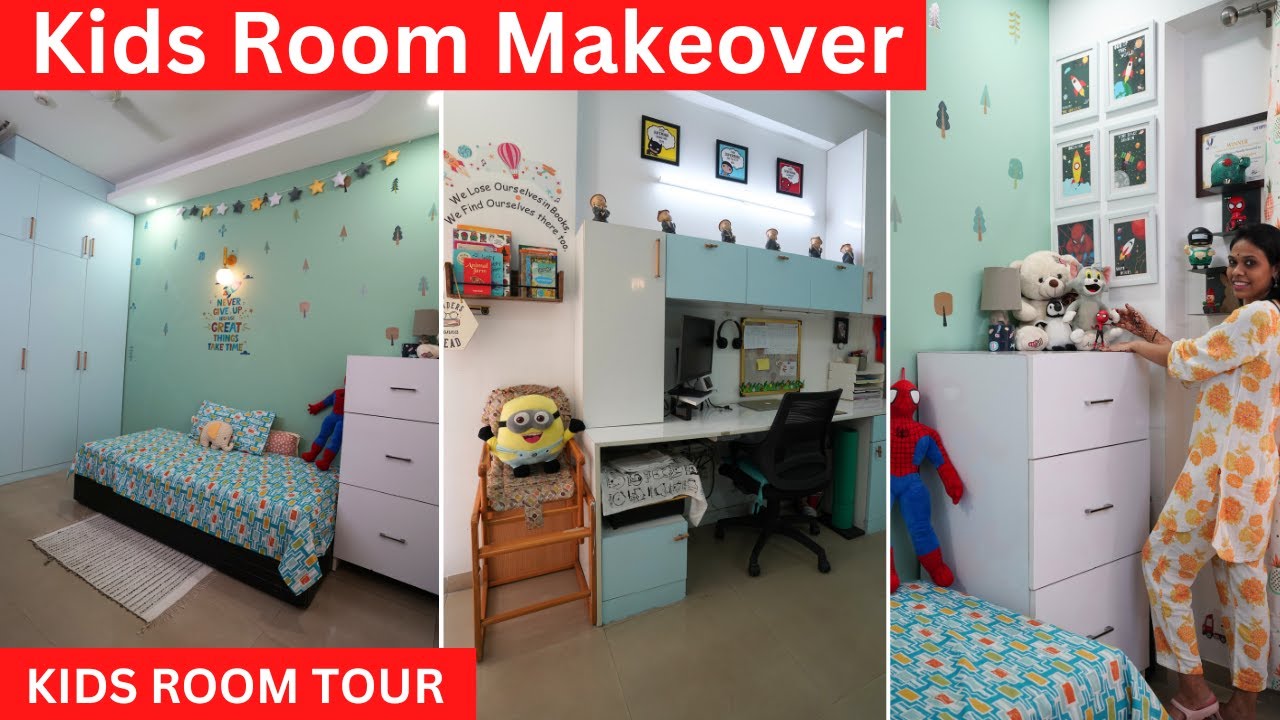 Kids Room Makeover Ideas in Budget | KIDS ROOM TOUR | Decorate & Organize Kids Room