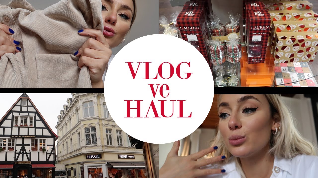 VLOG ve HAUL | Almanyanin sokaklari | Gözde’Sin