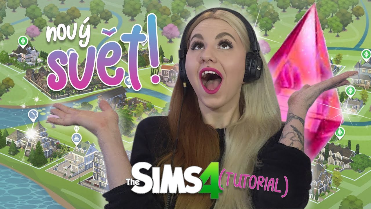 JAK SI STÁHNOUT NOVÝ SVĚT DO THE SIMS 4 (CZ tutorial s odkazy)! 🗺️