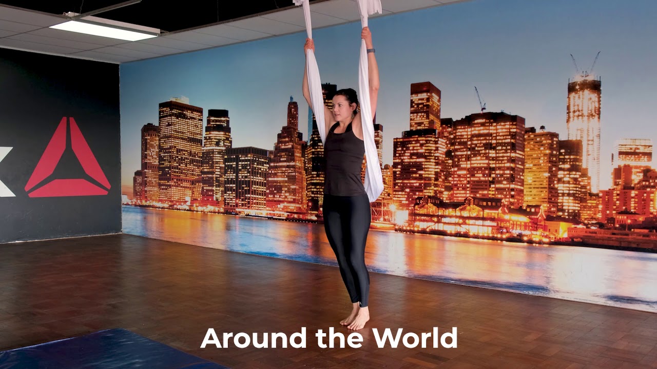 Aerial Yoga Cardio Exercise