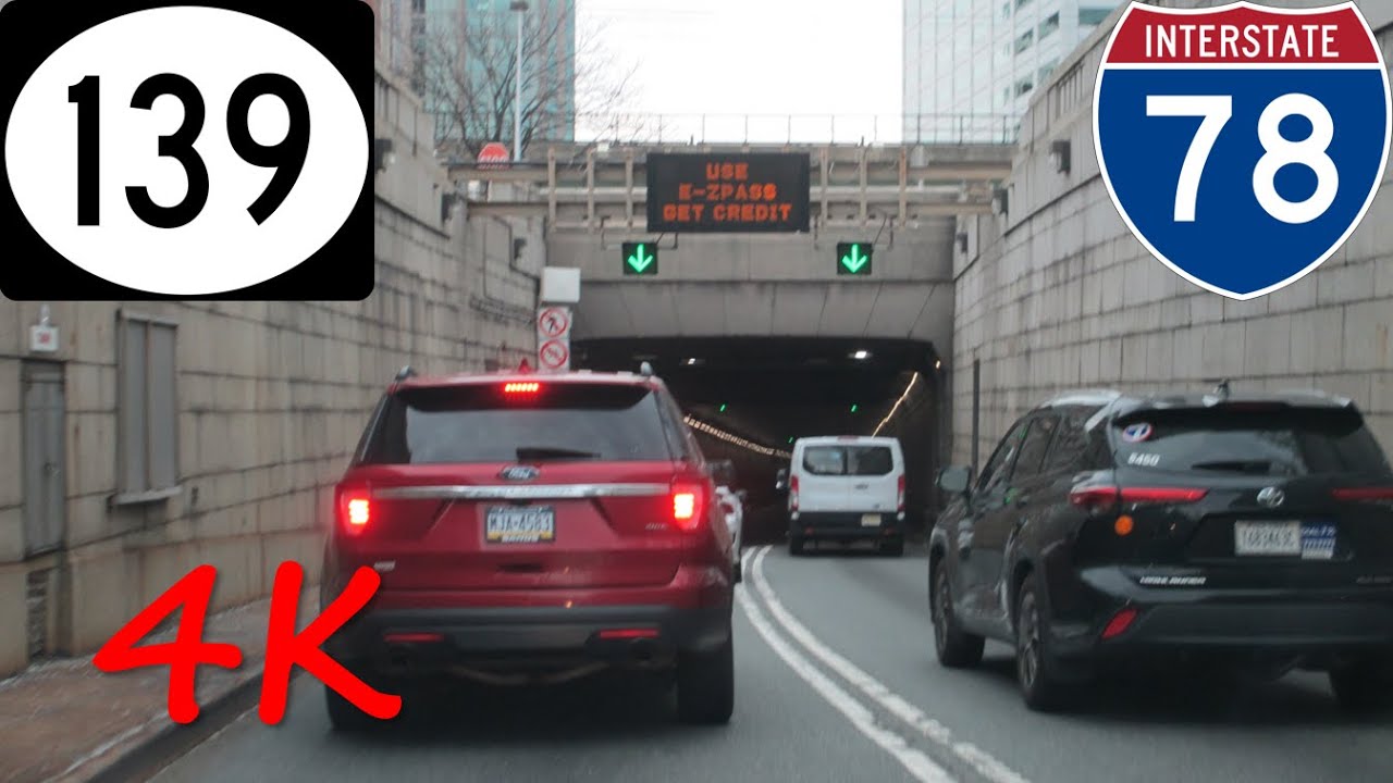 ⁴ᴷ Holland Tunnel eastbound [4K VIDEO]