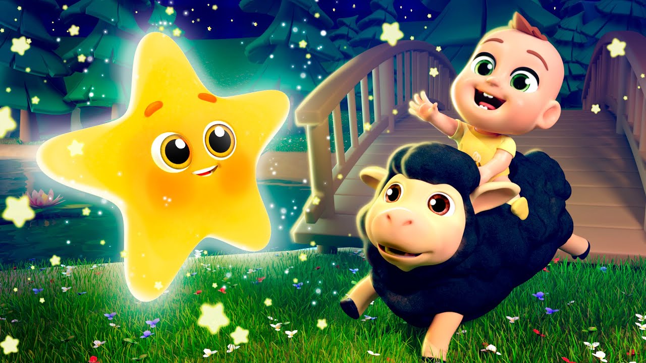 Twinkle Twinkle Little Star - Bedtime Lullaby with Animals - Baby song - Nursery Rhymes & Kids Song
