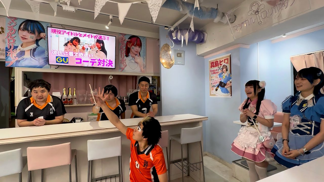 飲み物をジャンピングサーブで届ける烏野高校排球部達【ハイキュー】#一本ナイスサー