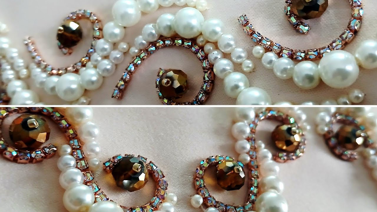 أفكار تطريز بالخرز أنيقة وسهلة Chic and Easy Beaded Embroidery Ideas