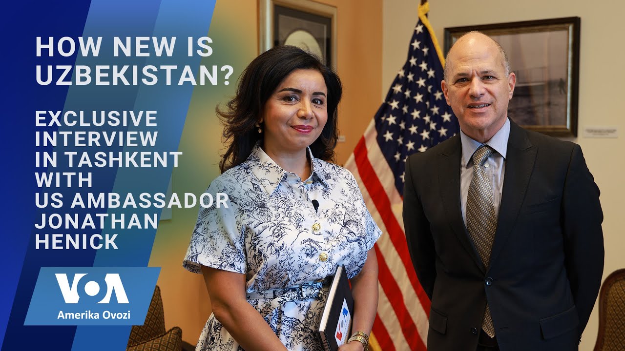 🇺🇸🇺🇿 Ambassador Henick discusses America's long-term vision in #Uzbekistan #usa #centralasia