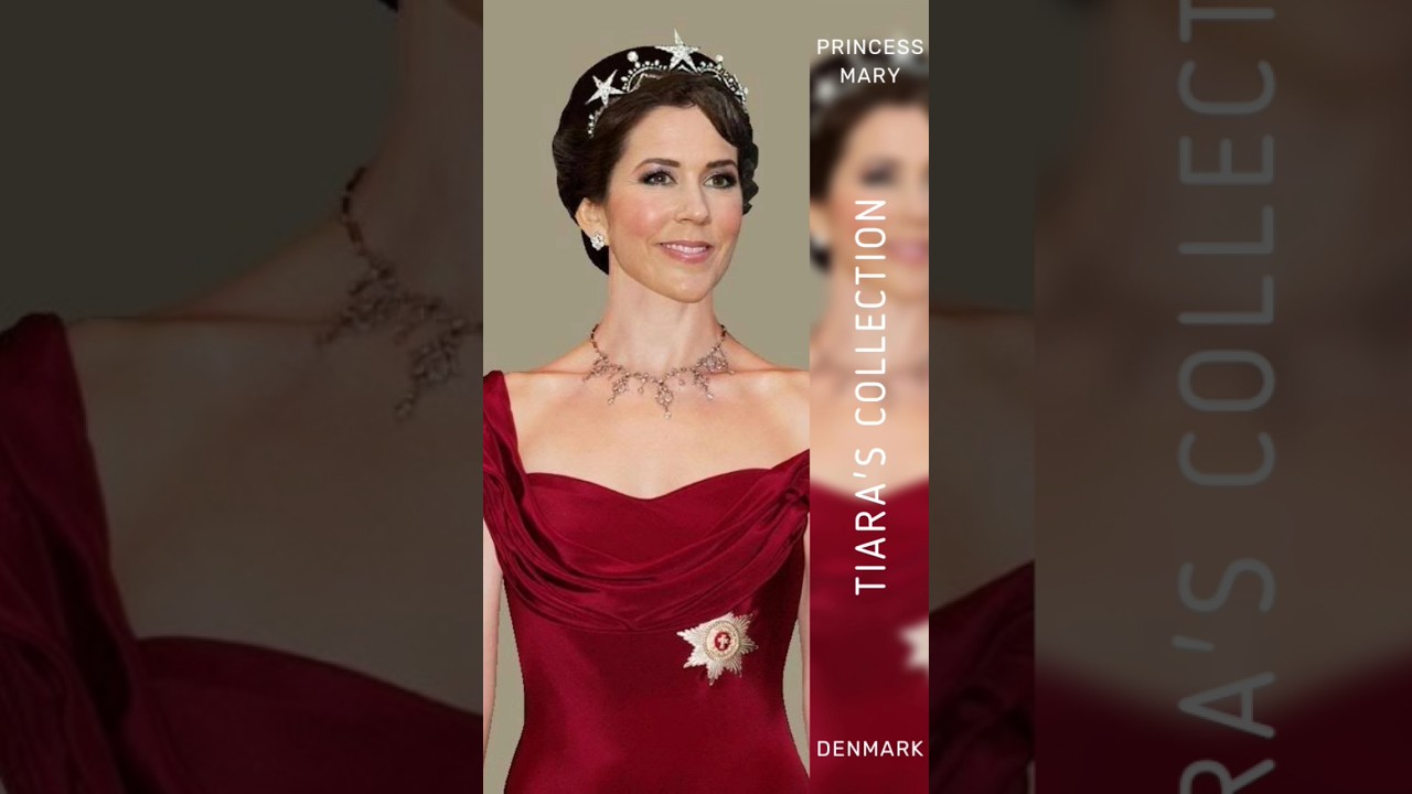 Princess Mary Tiara's Collection #princessmary #tiara #crownprincefredrick