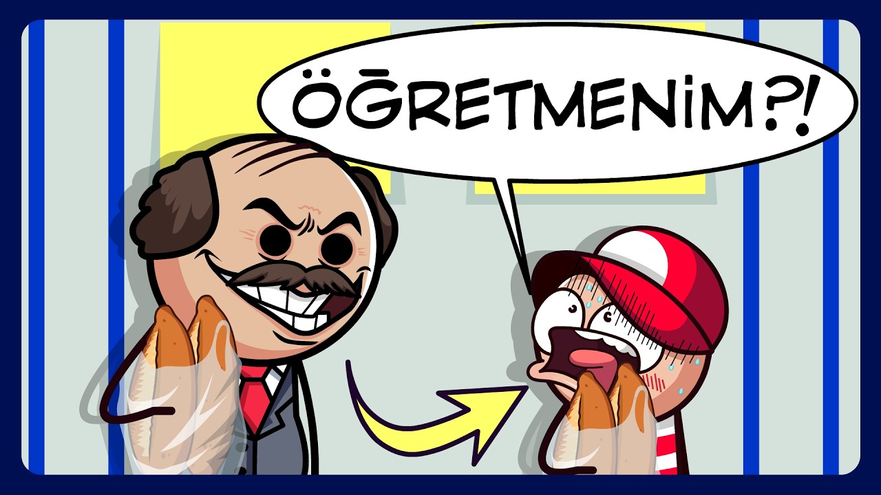 Okul Müdürüyle Tatilde Karşılaşmak... 💀 EN KOMİK ANİMASYONLAR