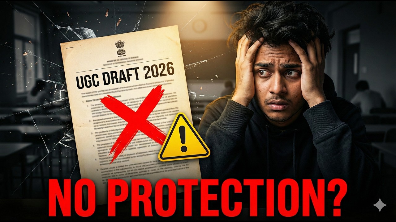 UGC Draft 2026 EXPOSED | Anti-Discrimination or Political Weapon?