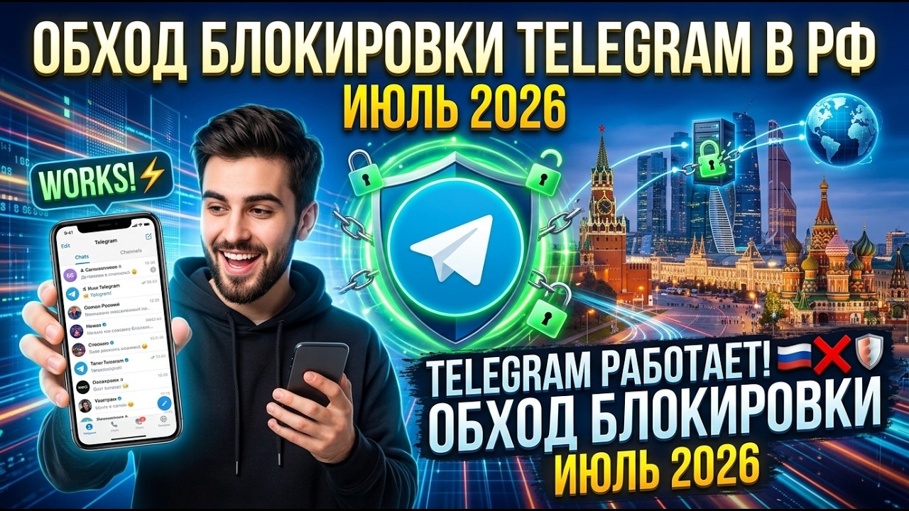 Telegram Fix | Telegram Bypass (Working July 2026) GitHub Ban ! Bypass all RKN whitelists |