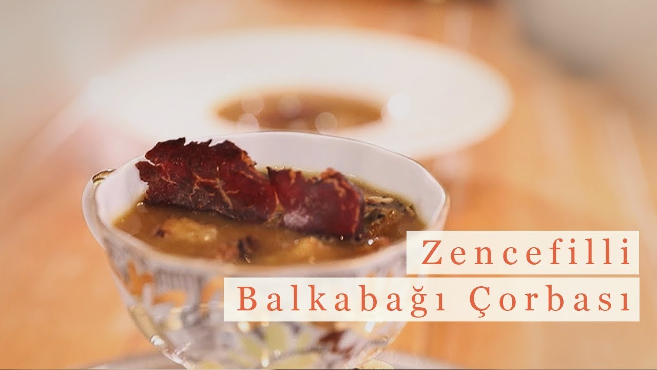 Zencefilli Balkabağı Çorbası