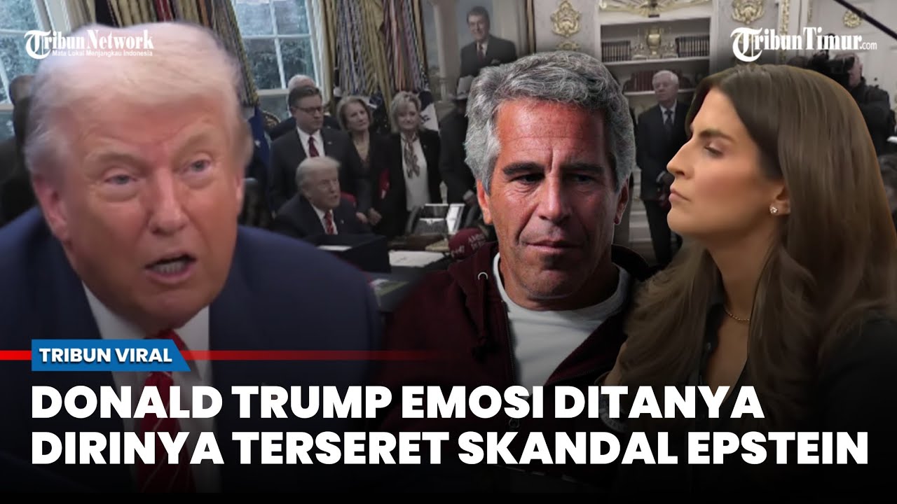 Skandal Epstein Files, Presiden Donald Trump Naik Pitam saat Ditanya Jurnalis CNN