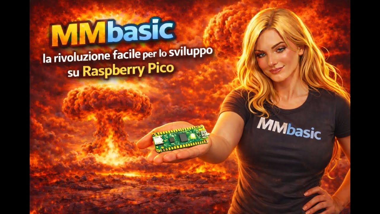 MMbasic per Raspberry pico: La rivoluzione facile per lo sviluppo su MCU vol 001 reboot.