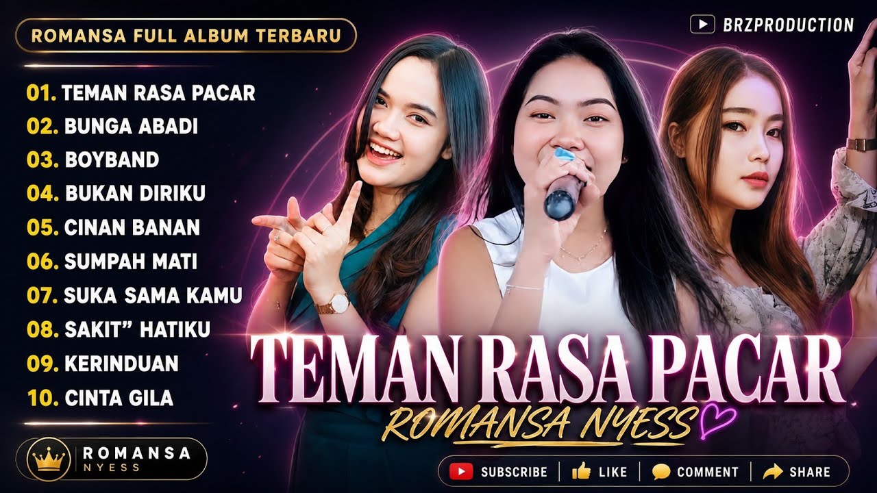 BUNGA ABADI DINDA TERATU -ROMANSA FULL ALBUM TERBARU 2024