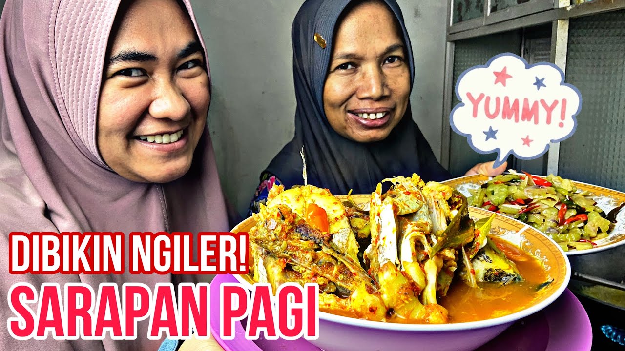 MENGGIURKAN! ASAM PADEH IKAN TOMAN! DAGING SEMUA NIH! 😱😱😱